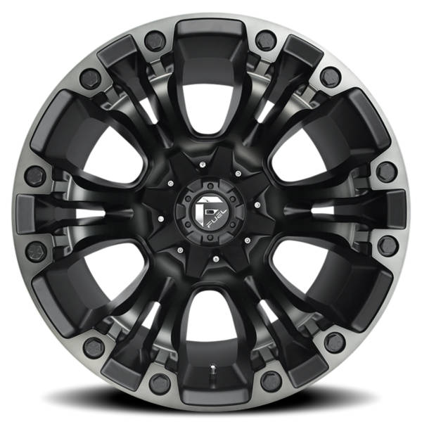 Fuel Wheels Vapor D851 Vapor D851 product medium 20  X9     6-135.00/139.70 2   BKGLTD