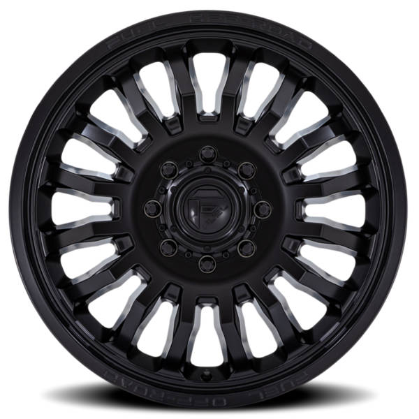 Fuel Wheels Arc Dually D867 Arc Dually D867 product medium 22  X8.25  8-165.10 104 BKGLXX