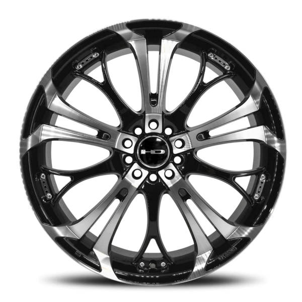 HD Wheels Spinout Spinout product medium 18  X7.5   5-110.00/114.30 45  BKGLMS