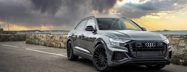 Grey sedan featuring all-season tires
