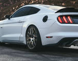 Competition Tires on a Mustang