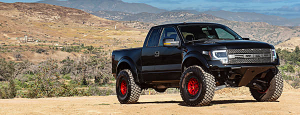 cool black truck rims