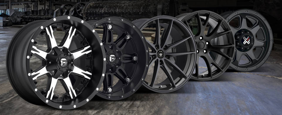 Black 20 Inch Rims | 20 Inch Black Truck Rims | Discount Tire