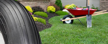Replacement sales wheelbarrow tire