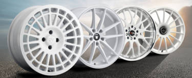 all white rims