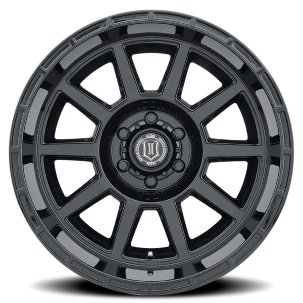 Icon Alloys Recoil Recoil product medium 20  X10    5-127.00 -24 BKGLBL