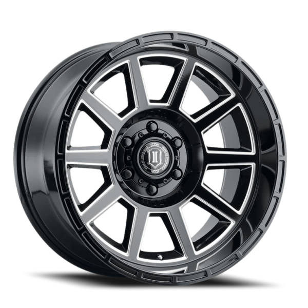 Icon Alloys Recoil Recoil product medium 20  X10    6-139.70 -24 BKGLBL