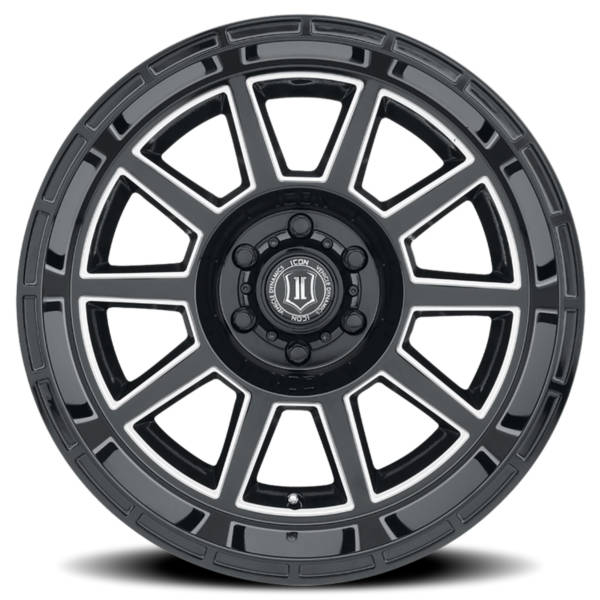 Icon Alloys Recoil Recoil product medium 20  X10    6-139.70 -24 BKGLBL