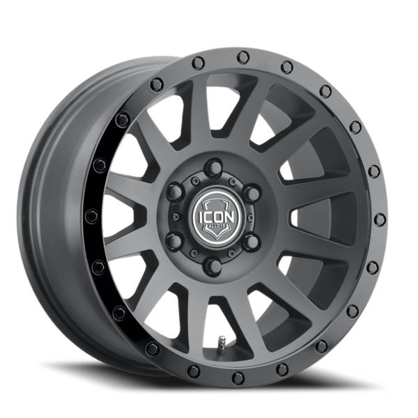 Icon Alloys Compression Compression product medium 17  X8.5   6-135.00 6   BKMTBL