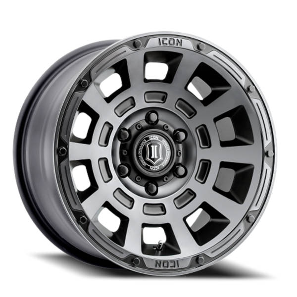 Icon Alloys Thrust Thrust product medium 17  X8.5   6-139.70 25  BKMTMT