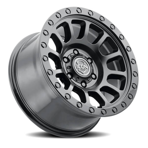 Icon Alloys Hulse Hulse product medium 17  X8.5   6-120.00 0   BKMTBN