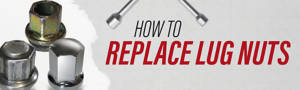 3 lugs with different conditions - how to replace your lugs