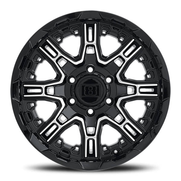 Level 8 Slingshot Slingshot product medium 20  X11.5  6-139.70 -44 BKGLMA