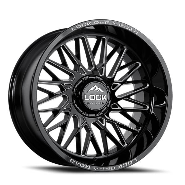 Lock Off Road Bandit 20 X10 5-127.00/139.70 -18 BKGLXX | Discount Tire