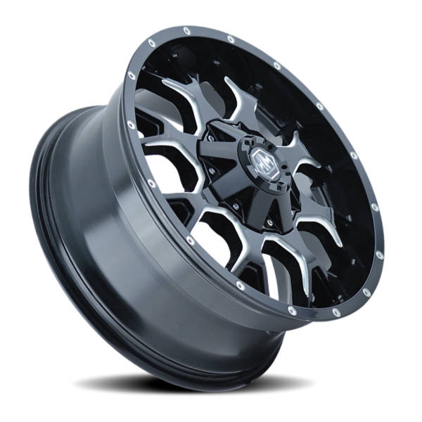 Mayhem Warrior 17 X7.5 5-110.00/127.00 30 BKGLBM | 17 X9 5-114.30