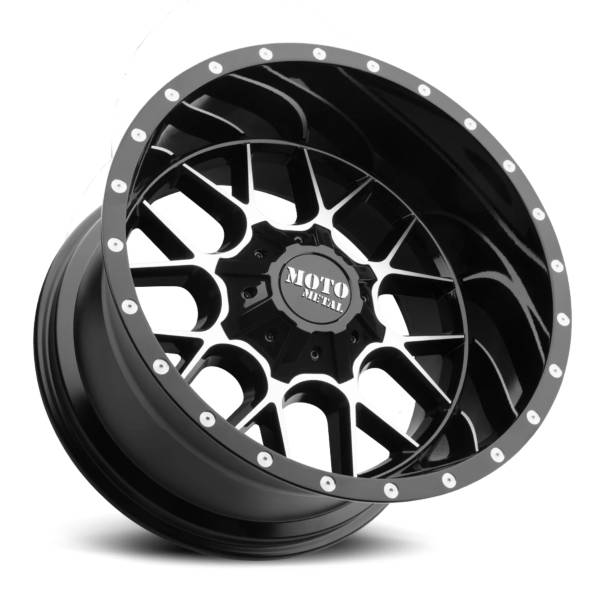 Moto Metal MO986 Siege MO986 Siege product medium 20  X10    6-135.00/139.70 -18 BKGLMS