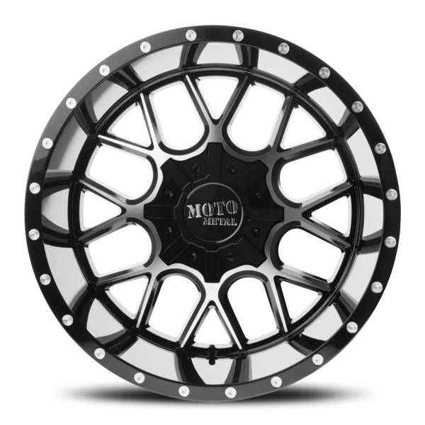 Moto Metal MO986 Siege MO986 Siege product medium 22  X10    6-135.00/139.70 -18 BKGLMS