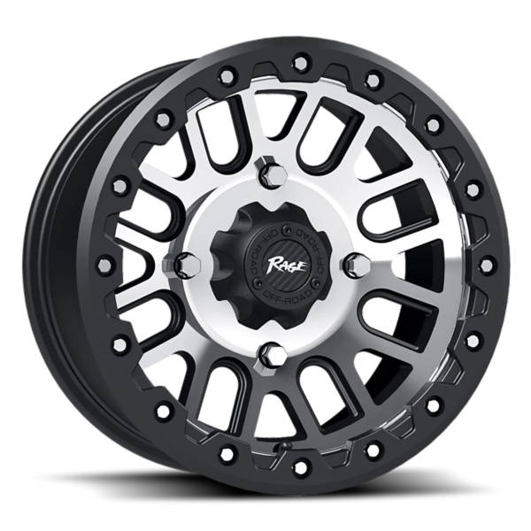Rage One-One 15 X7 4-110.00 4+3 BKMTMS | Discount Tire