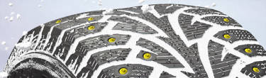 an image of a winter tire with studs in it