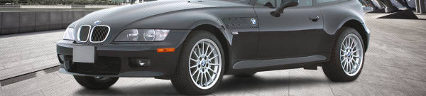 2001 BMW Z3 3.0 Coupe tires