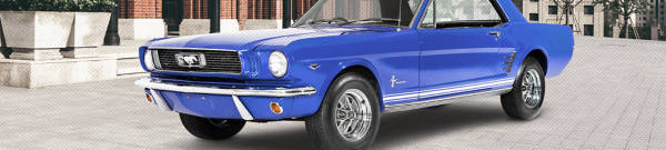 1967 Ford Mustang Fastback V8 tires