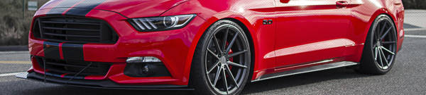 2015 Ford Mustang GT wheel and tire packages