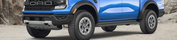 2024 Ford Ranger Raptor 4WD tires