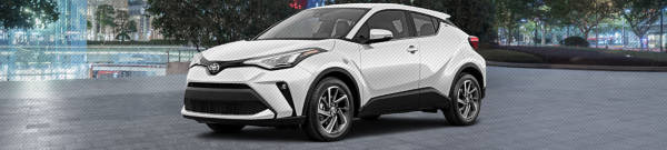 2021 Toyota C-HR XLE wheel and tire packages
