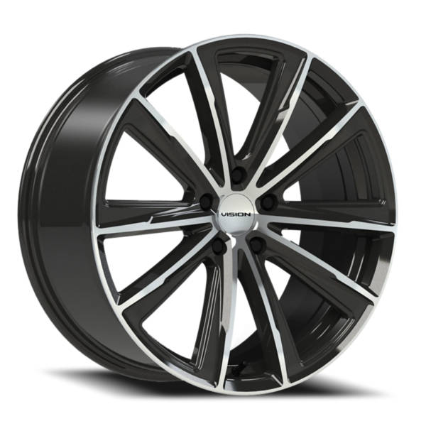 Vision Splinter 20 X9 5-120.00 35 BKGLMS | Discount Tire