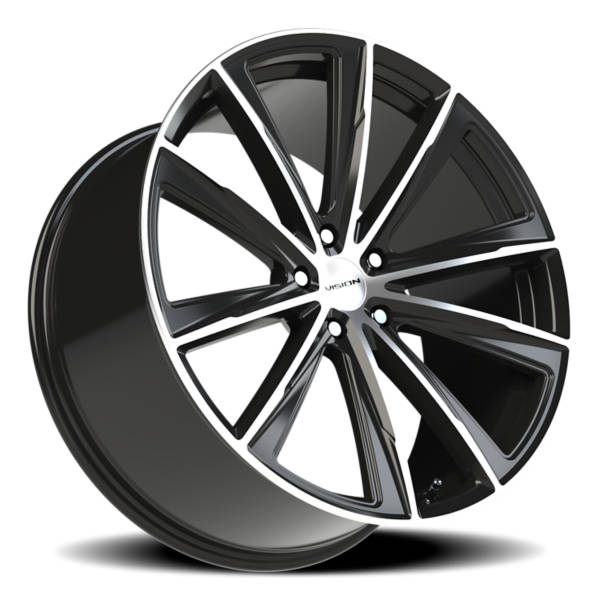 Vision Splinter Splinter product medium 22  X10.5  5-120.00 38  BKGLMS