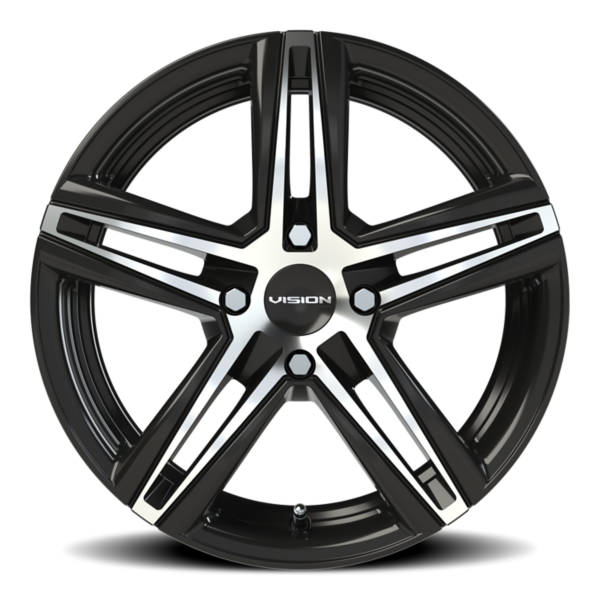 Vision Nitrous 15 X6.5 4-100.00 38 BKGLMF | Discount Tire