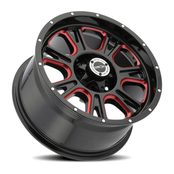 Vision Fury 17 X8.5 5-127.00 0 BKGLBR | Discount Tire