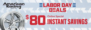American Racing Wheel Deals