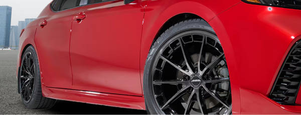 ASA wheels on a vehicle