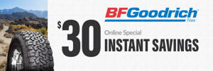 BFGoodrich Instant Savings 
