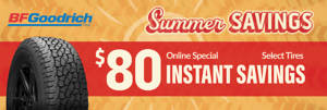 BFGoodrich Instant Savings 
