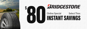 Bridgestone Tire Deals 