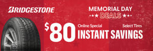 Bridgestone Tire Deals 