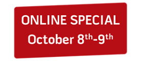 Online Special; Ends September Third