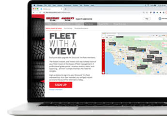 Fleet with a View - example on laptop screen