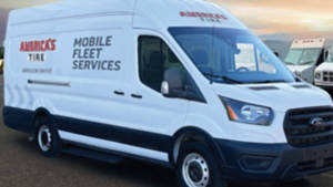 America's Tire Mobile Fleet Services Van