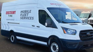 Discount Tire Mobile Fleet Services Van