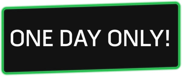 one day only!