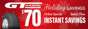 GT Radial Tire Deals