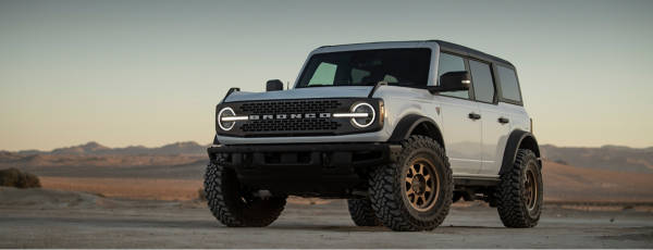 Method Race Wheels on a modded SUV
