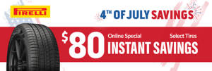 Pirelli Tire Deals 