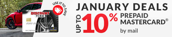 Discount Tire Credit Card UP TO 10 Rebate By Mail Nissan Frontier   Syncc DT 10 Jan Deal City Driver