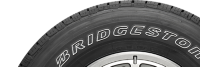Bridgestone tire sidewall