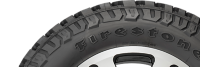 Firestone tire sidewall