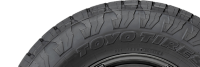 Toyo tire sidewall